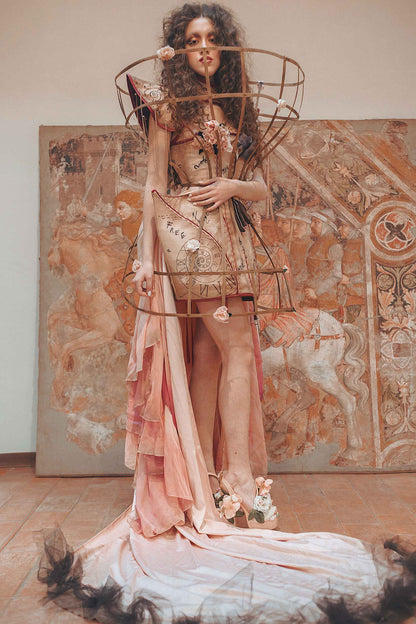 Abito Corsetto - Gold Rose