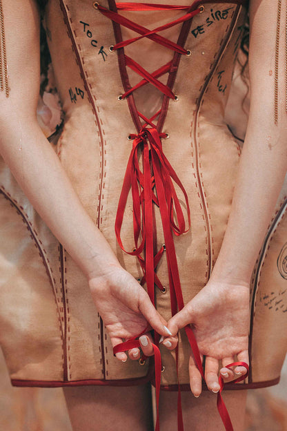 Abito Corsetto - Gold Rose