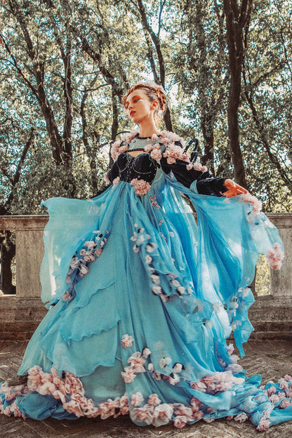 Floral Wedding Dress