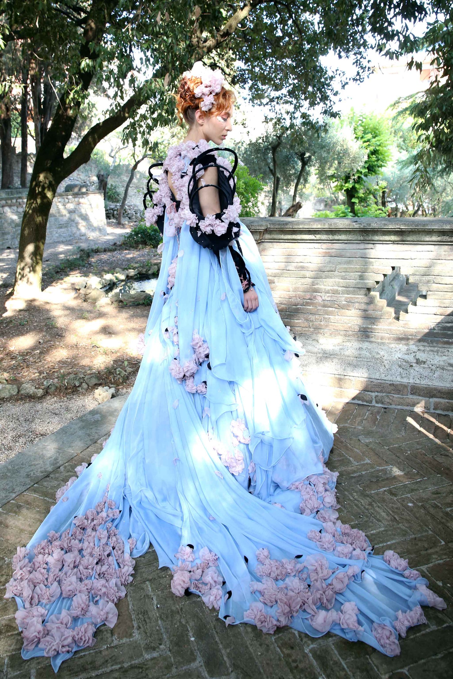 Floral Wedding Dress